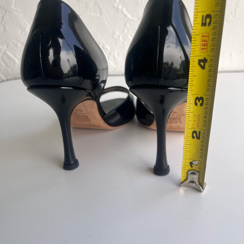 Jimmy Choo Black Patent Leather Women's Shoes - Picture 13 of 15